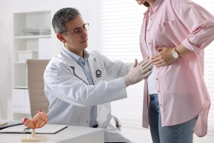 Médico especialista do estômago